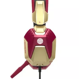 E-blue IRON MAN EHS908 gamerske slušalice s mikrofonom, žičane, crvene, 2x 3,5 mm priključak + USB, NA AKCIJI E-blue IRON MAN EHS908 gamerske slušalice s mikrofonom, žičane, crvene, 2x 3,5 mm priključak + USB, NA AKCIJI