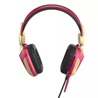 E-blue IRON MAN EHS908 gamerske slušalice s mikrofonom, žičane, crvene, 2x 3,5 mm priključak + USB, NA AKCIJI E-blue IRON MAN EHS908 gamerske slušalice s mikrofonom, žičane, crvene, 2x 3,5 mm priključak + USB, NA AKCIJI