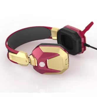 E-blue IRON MAN EHS908 gamerske slušalice s mikrofonom, žičane, crvene, 2x 3,5 mm priključak + USB, NA AKCIJI E-blue IRON MAN EHS908 gamerske slušalice s mikrofonom, žičane, crvene, 2x 3,5 mm priključak + USB, NA AKCIJI