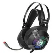 Marvo HG9015G slušalice s mikrofonom, žičane, crne, 7.1 (virtualne), USB - Rabljen