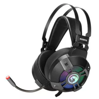 Marvo HG9015G slušalice s mikrofonom, žičane, crne, 7.1 (virtualne), USB