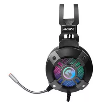 Marvo HG9015G slušalice s mikrofonom, žičane, crne, 7.1 (virtualne), USB