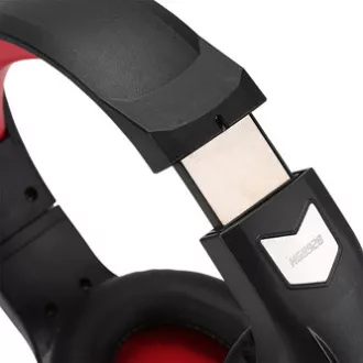 Marvo HG8928 slušalice s mikrofonom, žičane, crne, s pozadinskim osvjetljenjem, 3,5 mm priključak + razdjelnik