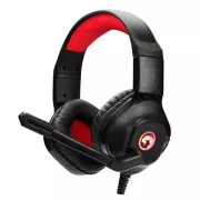 Marvo HG8929 slušalice s mikrofonom, žičane, crne, s pozadinskim osvjetljenjem, 3,5 mm priključak + razdjelnik + USB