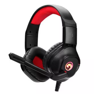 Marvo HG8929 slušalice s mikrofonom, žičane, crne, s pozadinskim osvjetljenjem, 3,5 mm priključak + razdjelnik + USB Marvo HG8929 slušalice s mikrofonom, žičane, crne, s pozadinskim osvjetljenjem, 3,5 mm priključak + razdjelnik + USB