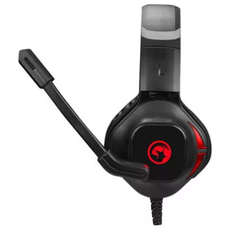 Marvo HG8929 slušalice s mikrofonom, žičane, crne, s pozadinskim osvjetljenjem, 3,5 mm priključak + razdjelnik + USB Marvo HG8929 slušalice s mikrofonom, žičane, crne, s pozadinskim osvjetljenjem, 3,5 mm priključak + razdjelnik + USB