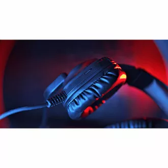 Marvo HG8929 slušalice s mikrofonom, žičane, crne, s pozadinskim osvjetljenjem, 3,5 mm priključak + razdjelnik + USB Marvo HG8929 slušalice s mikrofonom, žičane, crne, s pozadinskim osvjetljenjem, 3,5 mm priključak + razdjelnik + USB
