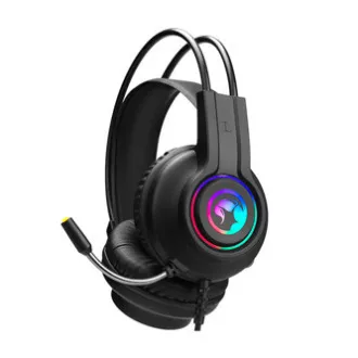 Marvo HG8935 slušalice s mikrofonom, žičane, crne, s pozadinskim osvjetljenjem, USB Marvo HG8935 slušalice s mikrofonom, žičane, crne, s pozadinskim osvjetljenjem, USB