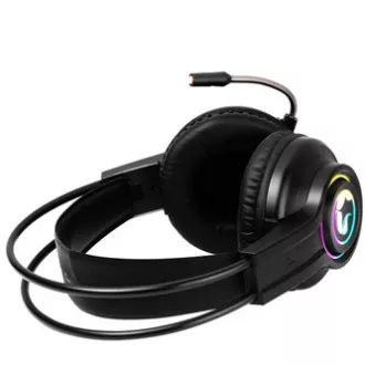 Marvo HG8935 slušalice s mikrofonom, žičane, crne, s pozadinskim osvjetljenjem, USB Marvo HG8935 slušalice s mikrofonom, žičane, crne, s pozadinskim osvjetljenjem, USB