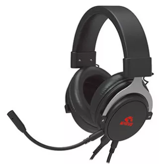 Marvo HG9052 slušalice s mikrofonom, žičane, crne, 7.1 (virtualne), crveno pozadinsko osvjetljenje, 7.1 (virtualne) USB tip