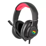 Marvo HG8958 slušalice s mikrofonom, žičane, crne, gaming, 3,5 mm priključak + razdjelnik + USB