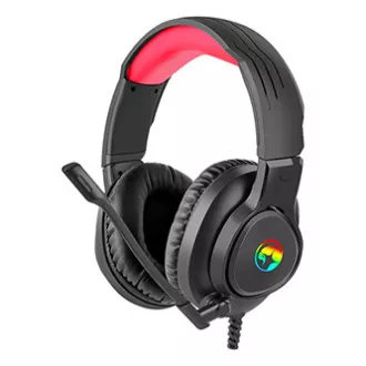 Marvo HG8958 slušalice s mikrofonom, žičane, crne, gaming, 3,5 mm priključak + razdjelnik + USB