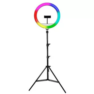 Powerton LIFE RING LIGHT, prstenasto svjetlo od 13", podešavanje boje i svjetline, držač za telefon i tronožac, RASPRODAJA Powerton LIFE RING LIGHT, prstenasto svjetlo od 13", podešavanje boje i svjetline, držač za telefon i tronožac, RASPRODAJA