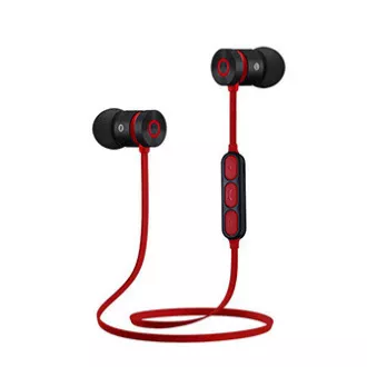 Powerton LIFE ARIVO bežične Bluetooth slušalice, crno-crvene Powerton LIFE ARIVO bežične Bluetooth slušalice, crno-crvene