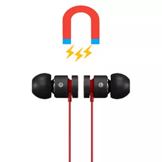 Powerton LIFE ARIVO bežične Bluetooth slušalice, crno-crvene Powerton LIFE ARIVO bežične Bluetooth slušalice, crno-crvene