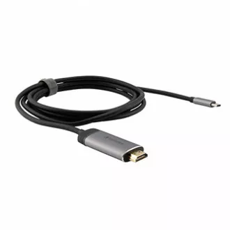 USB (3.1) hub 1-port, 49144, siva, duljina kabela 1,5 m, Verbatim, USB C na HDMI adapter