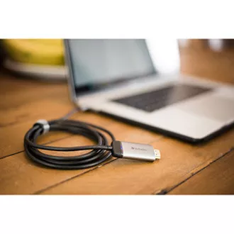 USB (3.1) hub 1-port, 49144, siva, duljina kabela 1,5 m, Verbatim, USB C na HDMI adapter