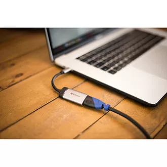 USB (3.1) hub 1-port, 49143, sivi, duljina kabela 10 cm, Verbatim, 1x HDMI