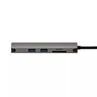 USB 3.1 Type-C priključna stanica siva, potpuno novo, HDMI, RJ45, microSD, USB C (PD), 2x USB3.0 USB 3.1 Type-C priključna stanica siva, potpuno novo, HDMI, RJ45, microSD, USB C (PD), 2x USB3.0