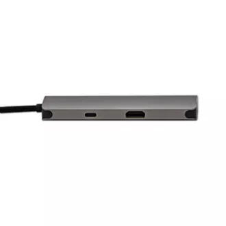 USB 3.1 Type-C priključna stanica siva, potpuno novo, HDMI, RJ45, microSD, USB C (PD), 2x USB3.0 USB 3.1 Type-C priključna stanica siva, potpuno novo, HDMI, RJ45, microSD, USB C (PD), 2x USB3.0
