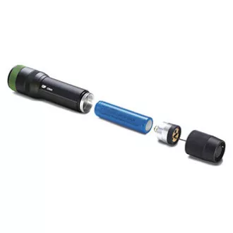 LED svjetiljka, Li-Ion 3.7V/2500mAh, metalna, crna, 650lm, CR41