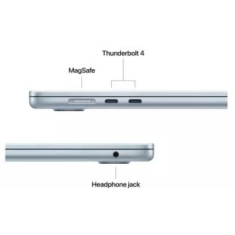 Apple MacBook Air 15,3" 2880x1864/10C M4/10C GPU/24GB/512GB_SSD/US/nebesko plavi (2025) US verzija tipkovnice