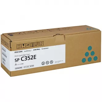 Ricoh 408216 - toner, cyan (azurni)
