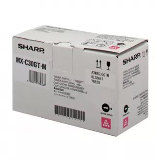 Sharp MX-C30GTM - toner, magenta (purpurni)