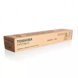 Toshiba T-FC75E-C - toner, cyan (azurni)