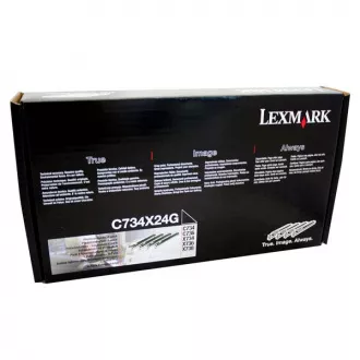 Lexmark C734X24G - bubanj, black + color (crna + šarena)