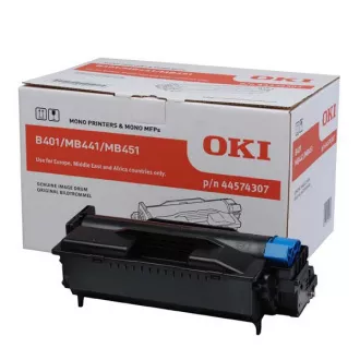 Oki 44574307 - bubanj, black (crna)