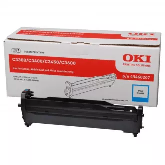 Oki C3300 (43460207) - bubanj, cyan (azurna)