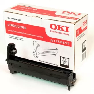 Oki 43381724 - bubanj, black (crna)