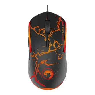 Marvo CM409 EN tipkovnica žična (USB) US, crna s gaming mišem, podlogom i slušalicama, gaming, membranski tip s pozadinskim osvjetljenjem