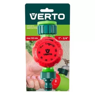 Verto ručni vremenski prekidač s maksimalnim vremenom isključenja 120 minuta, 1/2" i 3/4", zeleni, 15G750, AKCIJA Verto ručni vremenski prekidač s maksimalnim vremenom isključenja 120 minuta, 1/2" i 3/4", zeleni, 15G750, AKCIJA
