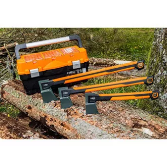 NEO TOOLS sjekira 27-032, ukupna težina 1200g, težina glave 850g, duljina sjekire 59,7cm