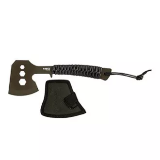 Neo Tools kamperska sjekira 63-118, ukupna težina 266 g, duljina sjekire 26 cm