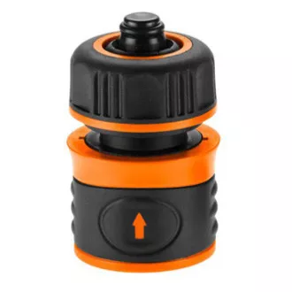 NEO TOOLS brza spojnica s funkcijom STOP, plastični materijal, 1/2", narančasto-crna, 15-721