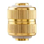 NEO TOOLS spojnica za fiksni priključak crijeva, materijal mesing, 1/2", zlatna, 15-736