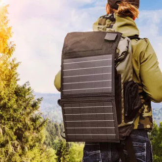 Prijenosni solarni panel s punjačem, Neo Tools, 15 W, 90-140