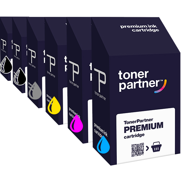MultiPack HP 72 (C9370A, C9371A, C9372A, C9373A, C9374A, C9403A) - zamjenska tinta, black + color (crna + šarena)