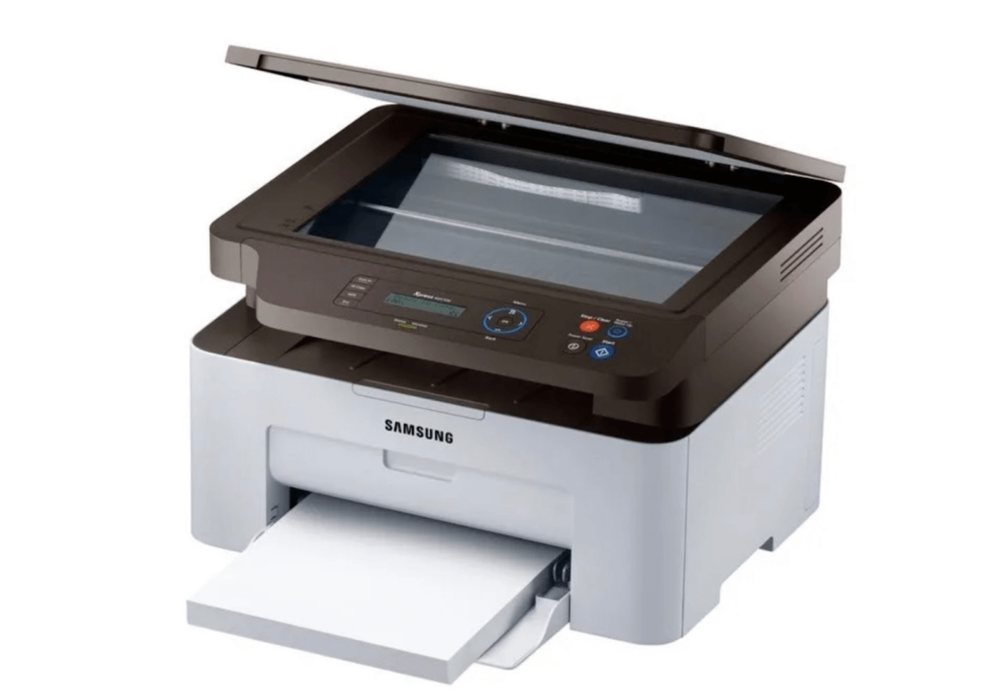 Reklamna slika Samsung SL-M2070W printera.