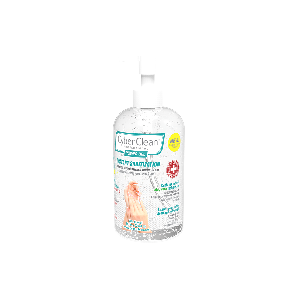 CyberClean POWER GEL - trenutno tekuće dezinfekcijsko sredstvo 7 oz / 220 ml (47029)