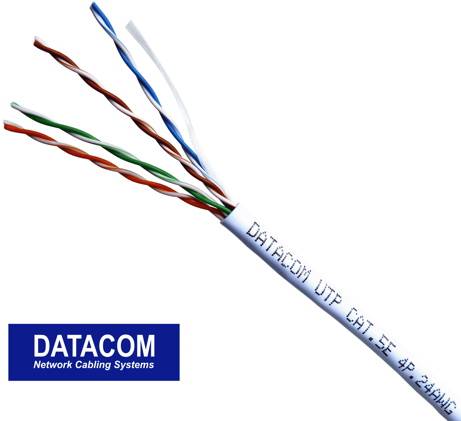 DATACOM UTP Cat5e PVC kabel 305m (žica), bijeli