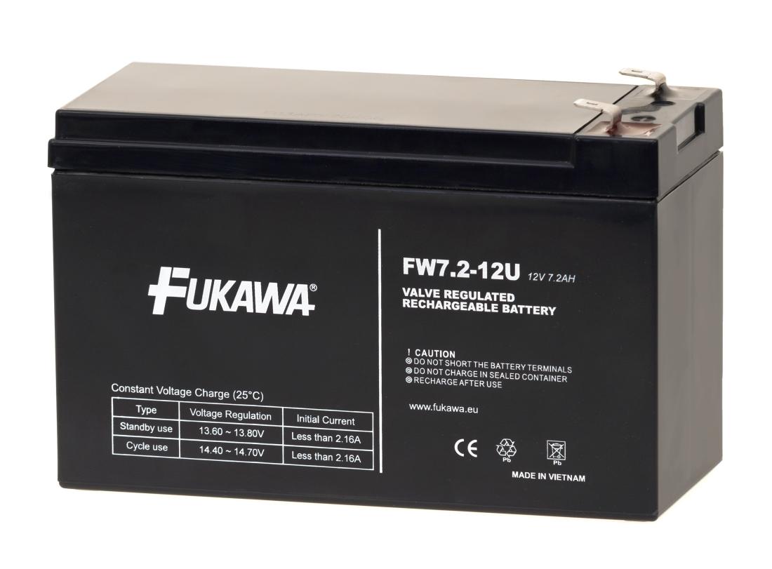 Akumulator FUKAWA FW 7.2-12 F2U (12V 7.2Ah/7Ah)