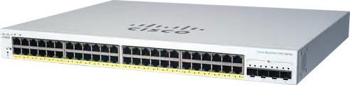 Cisco preklopnik CBS220-48FP-4X (48xGbE, 4xSFP+, 48xPoE+, 740W) - OSVJEŽI