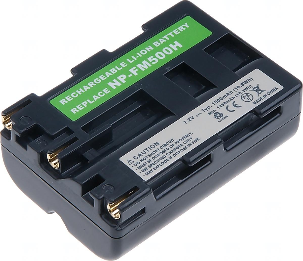 T6 Power baterija za Sony NP-FM500H, NP-FM55H, 2280 mAh, 16,4 Wh, USB-C