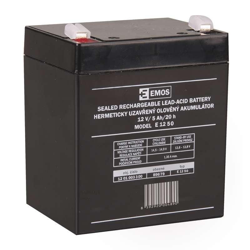 BATERIJA SLA 12V 5Ah FA6.3