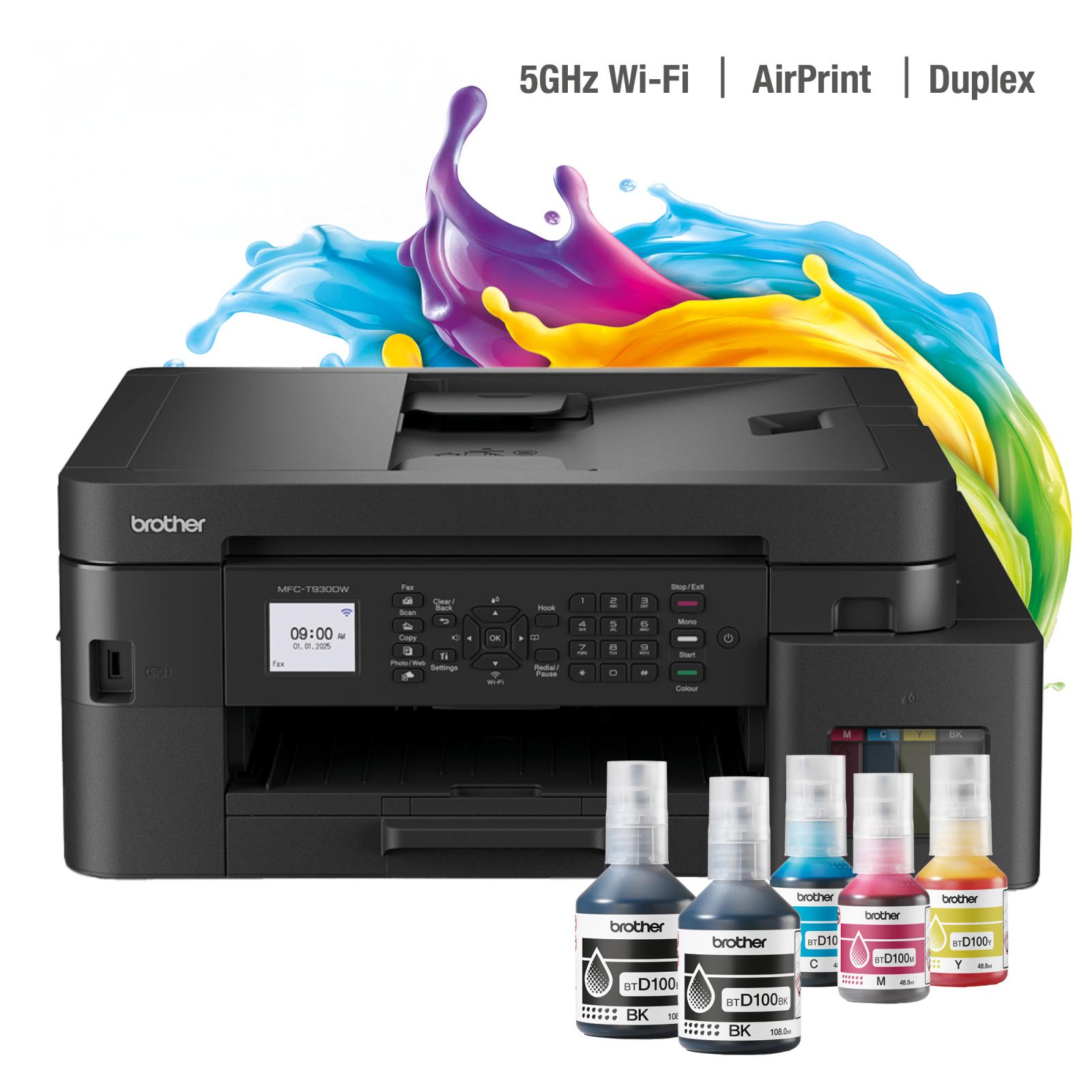 Brother/MFC-T930DW/MF/Tinta/A4/LAN/WiFi/USB