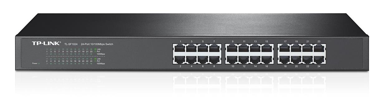 TP-Link TL-SF1024 24x 10/100Mb rackmount switch